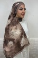 Desenli Bambu Şal 036V